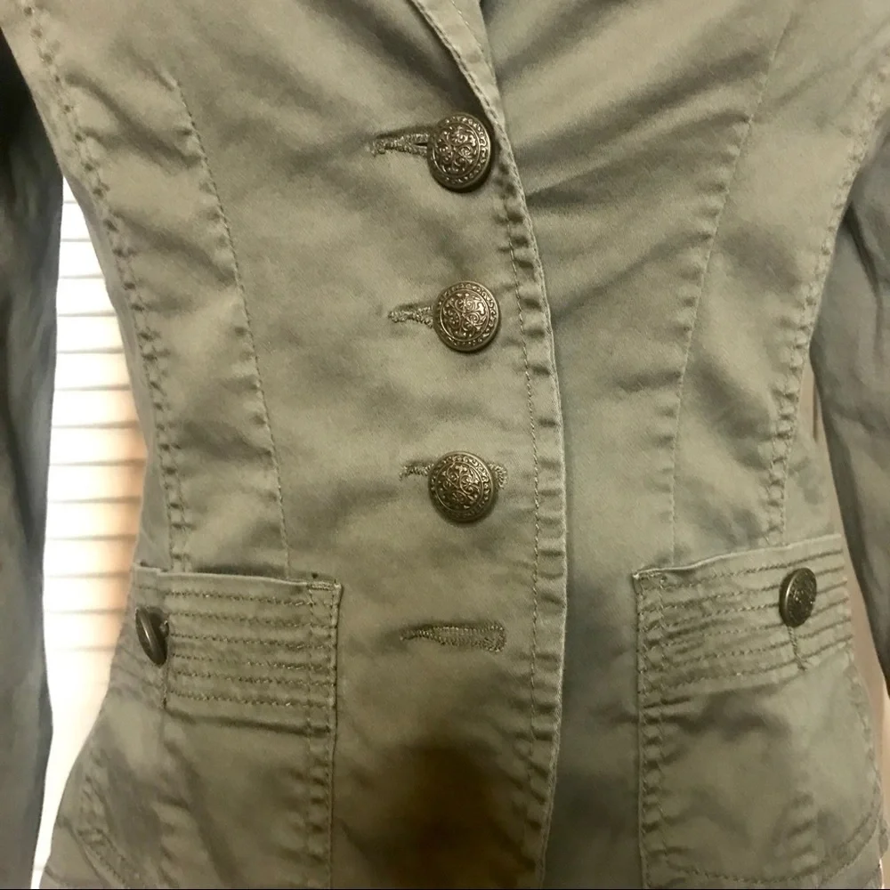 Vintage Olive Green jacket Forever 21 - Picture 2 of 5